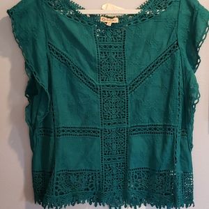Neat democracy crochet blouse